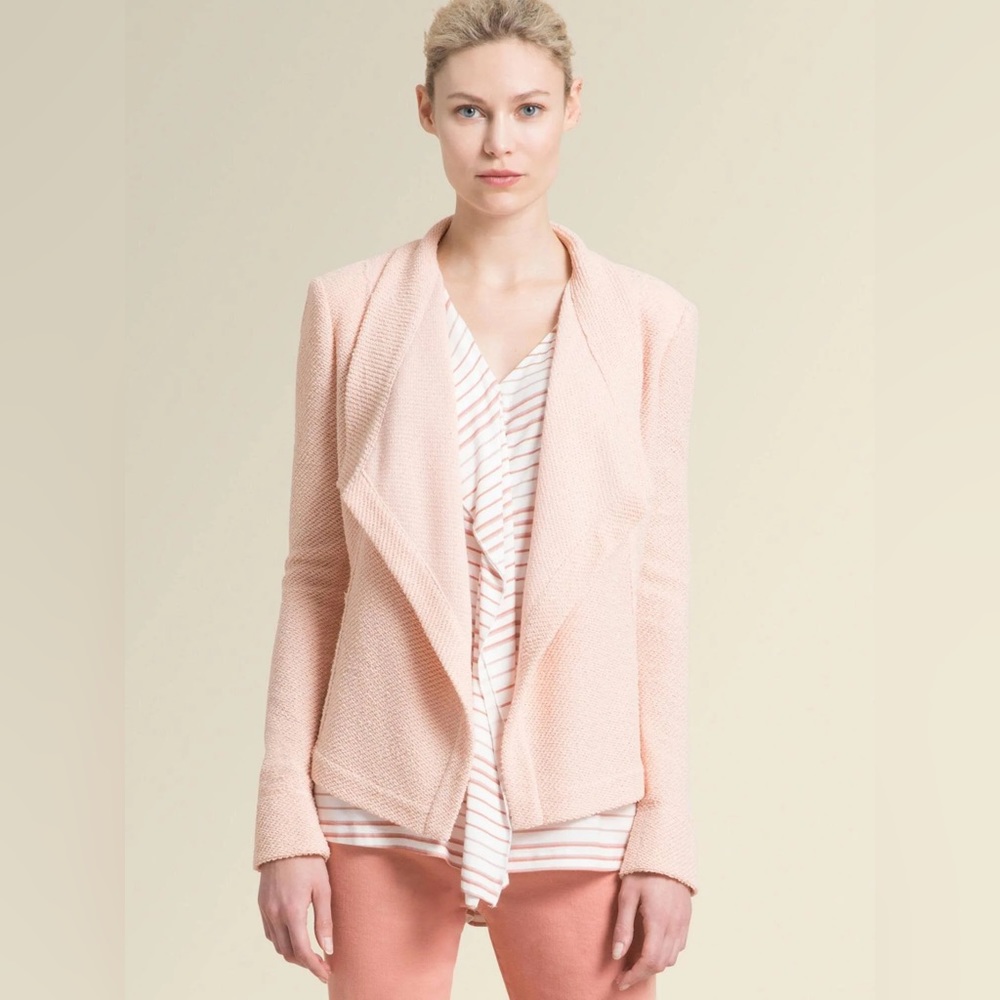 Textured Jacket Cocoon by Donna Karen, Size Small 🌸